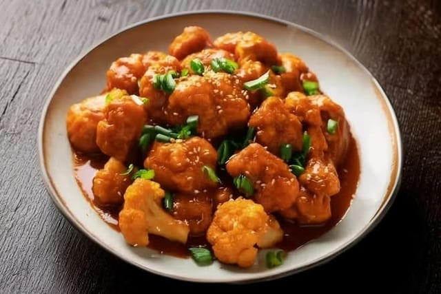 Gobi Manchurian Medium Tray.
