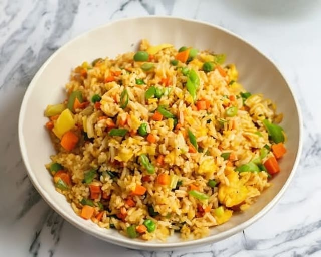 Vegetable Fried Rice.